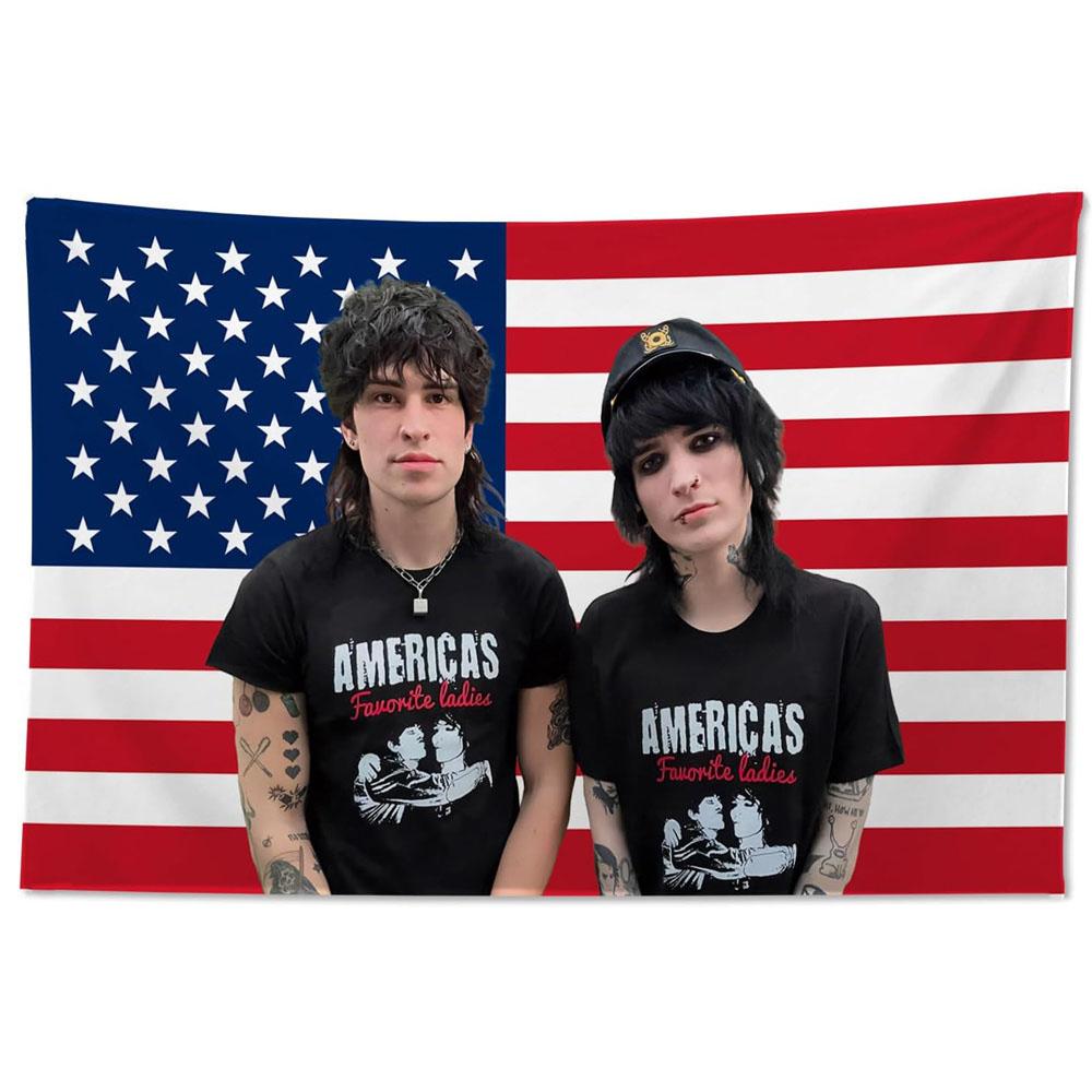 1pc Jack  Johnny Funny Flag Tapestry 36x60 Inch Meme Party Banner for Home Birthday Decor Cool Dorm Wall Hanging Gift