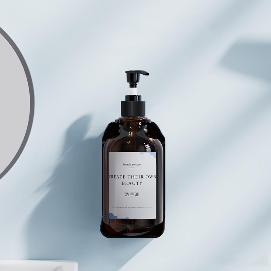 

Настенный дозатор мыла, многоразовый держатель для шампуня, кондиционера, геля для душа, настенный держатель для душа