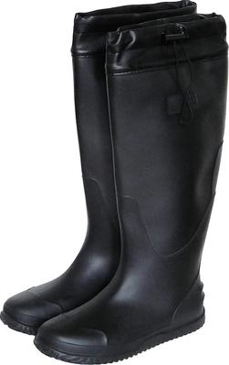 Taschenregenstiefel Lang Regen Regen Für Männer und [FASPROJECT] [L Ca.. 25.5-26.0cm/Schwarz] Schuhe, Stiefel, Gummistiefel, Faltbar, Stilvoll, Outdoor,