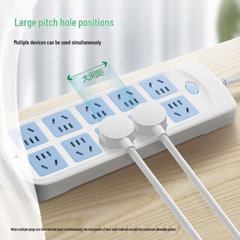 BULL GN-605 10-Outlet Power Strip
