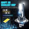 2PCS H4 H7 LED Headlight 6000K Car Fog Light Bulb IP67 Waterproof Super Bright 1000LM Day Driving Running Light Car Accessories