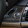Für BMW X5 E70 2006-2013 Carbon Faser Auto Tür Panel Dekoration Streifen Start Stop Schalter Abdeckung Anzug Innen accessoriers