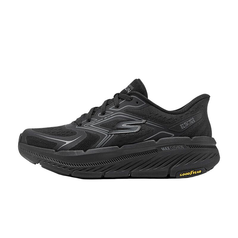 Skechers Slip-Ons Trendy Fashion Comfortable Versatile Low-Top Casual Shoes Women sneakers Black 129710-BBK 36