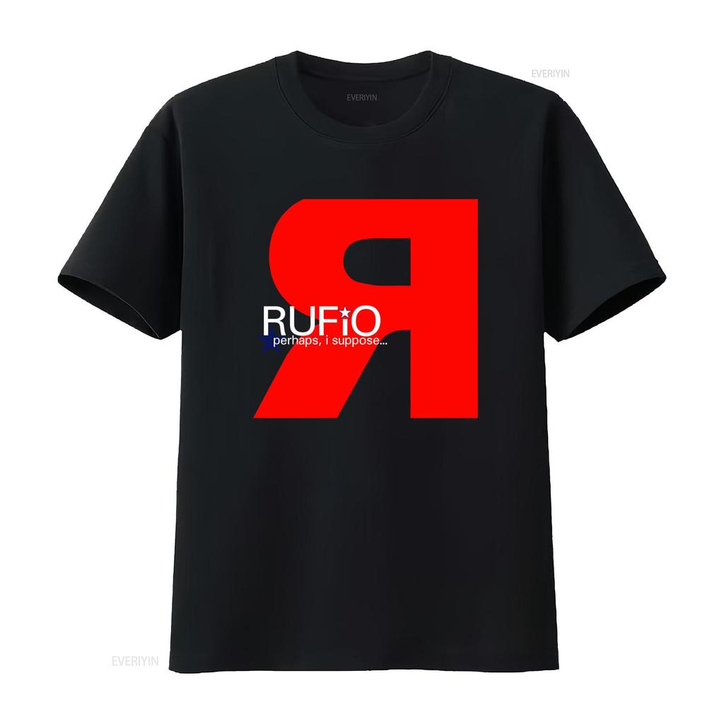 NWT Rufio American Rock Band Crew Neck T Shirt Perhaps I Suppose Print Size S 5XL vintage Washed Slightly Casual Stylish Unisex