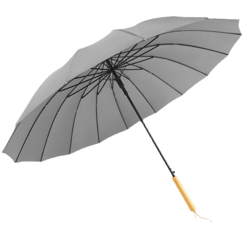 Japanese minimalist long-handle automatic umbrella for women, INS Wind Forest style, simple and fresh double gift