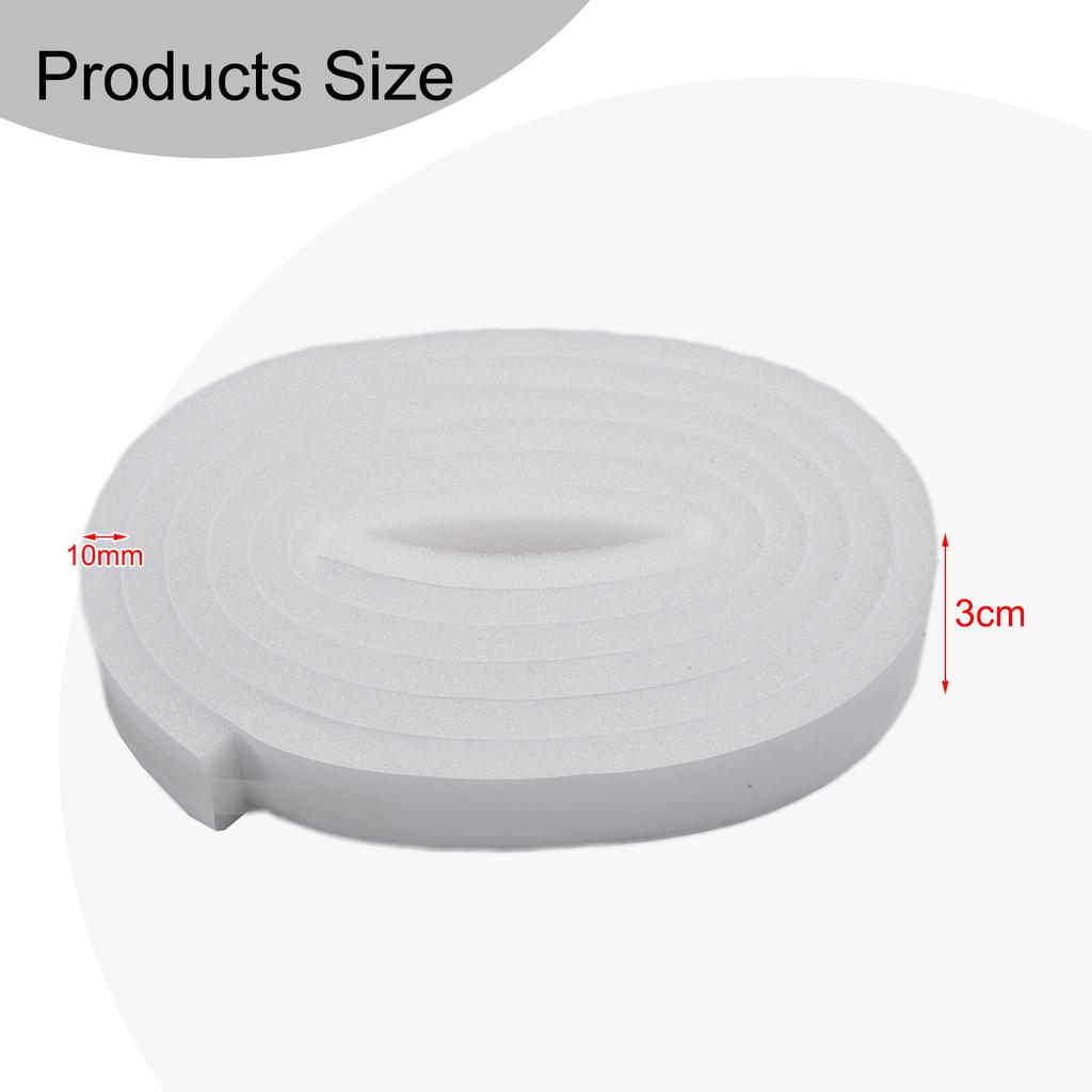 Tool Sealing Strip Accessories Anti-Aging Casement Door Seam Reduce Noise Sound Insulation Sponge Strip Waterproof High Quality