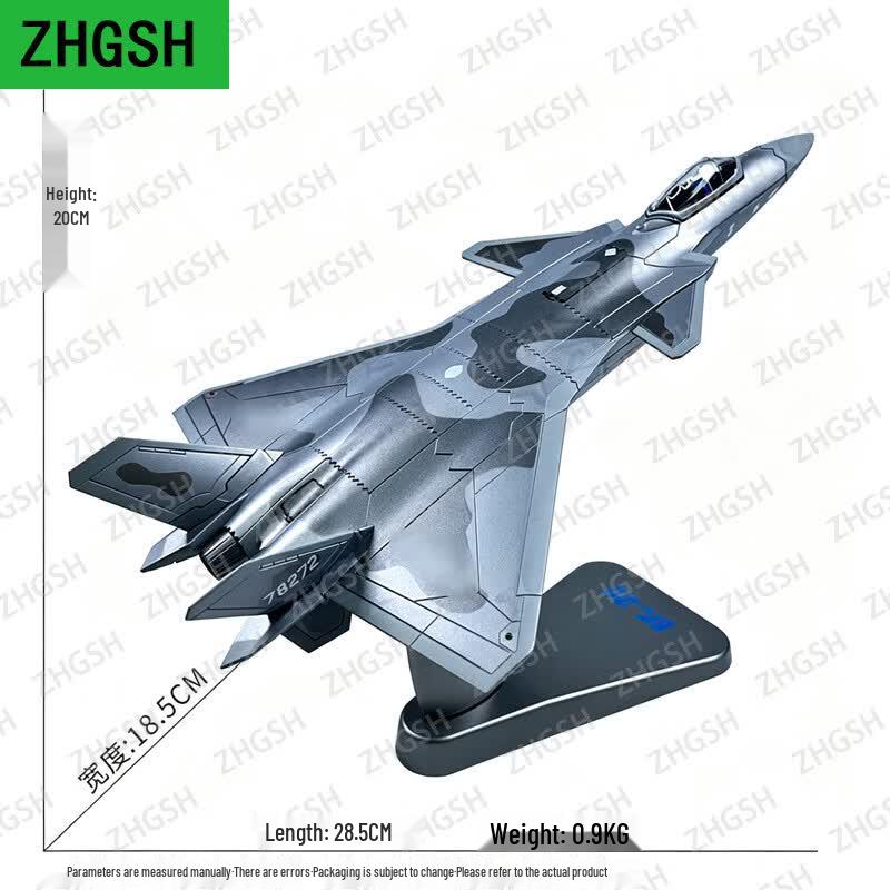 J-20 Alloy Fighter Jet Model