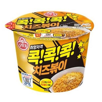 Ottogi Kok Kok Kok Cheesebokki Stirfry Big Cup 95g (2 Options)