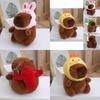 Charming Capybara Plush Keychain Soft Toy In Various Designs Ideal For Collectors And Gift Givers