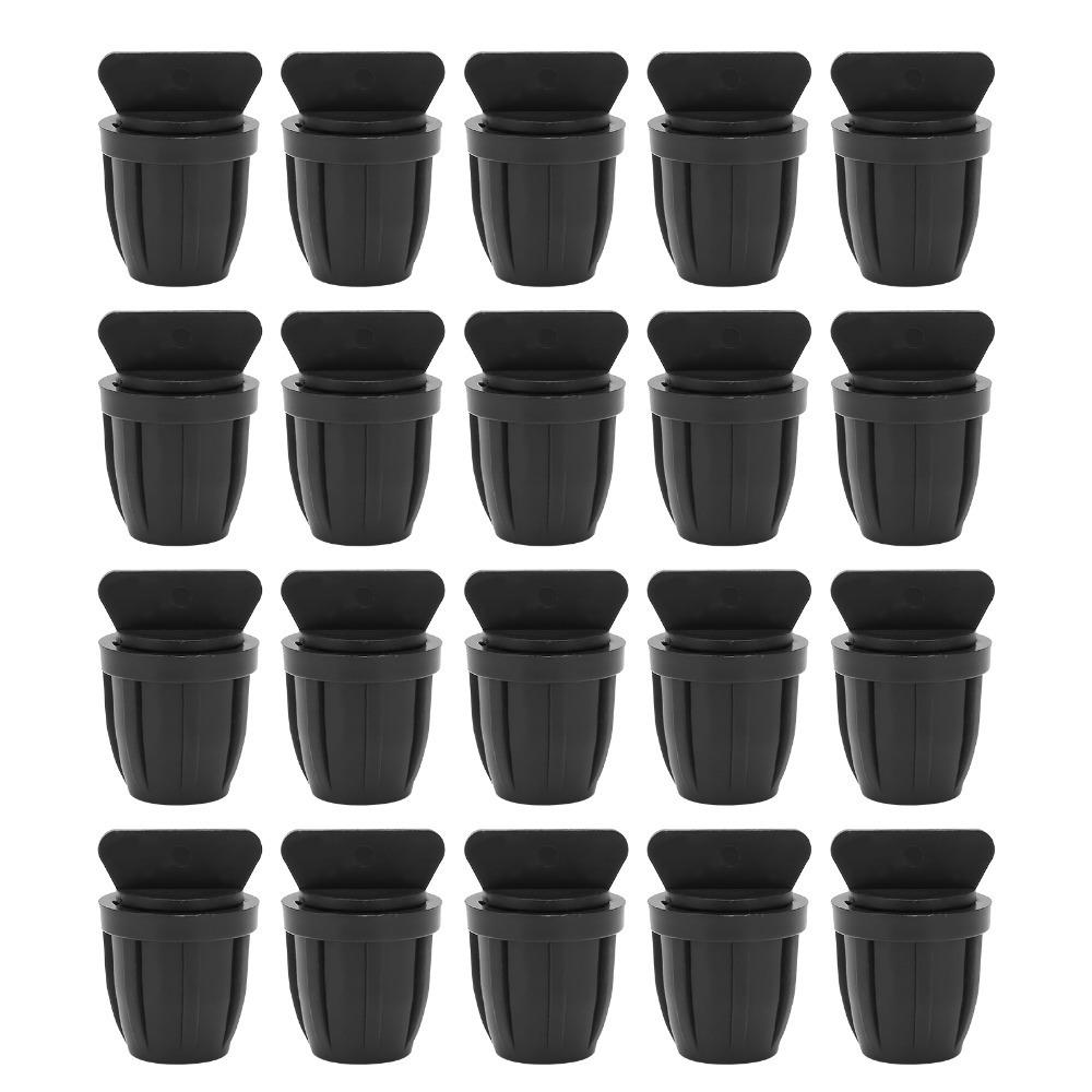 

20PCS 8mm/11mm Hose End Plug Easy Install Irrigation Fittings Lawn Irrigation 8/11 mm