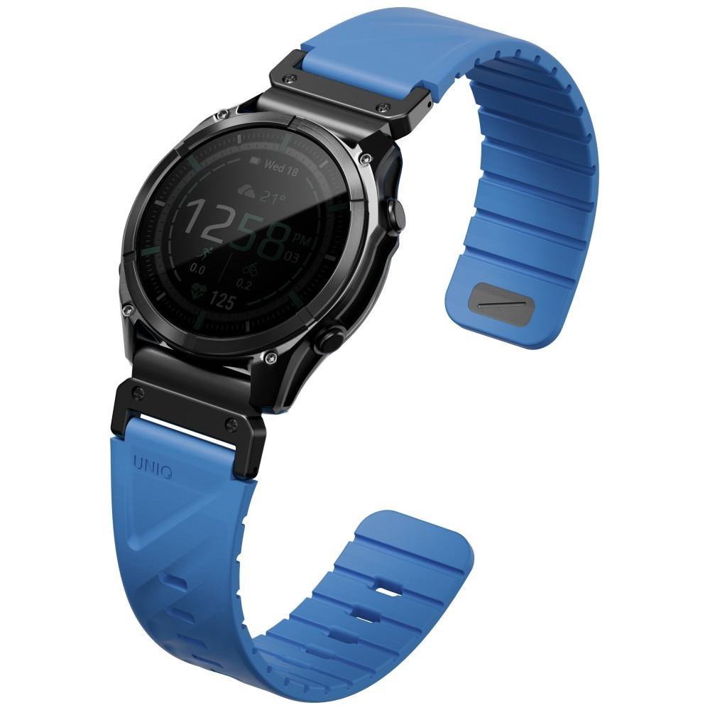 UNIQ Fluo X Smart-Fit Strap for Garmin 22mm Blue