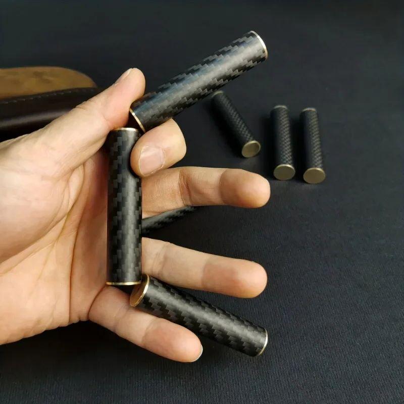 Three Section Stick Fingertip Gyro Magnetic Magnetic Magnetic Metal Carbon Fiber Decompression Artifact Boring Toy Decompression
