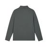 Fila Fleece Knit Long Sleeve Polo Shirt Men Tops Military-Green F11M513201FDG