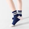 Fashion R Letter Baby Socks 5 Pairs Summer Mesh Breathable Boy Girl Stripe Middle Tube Socks 0-12 Years Kids Casual Sports Socks