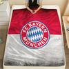 FC Bayern München Teamlogo, patroon Flanellen Deken, Hoge kwaliteit Comfortabel voor Alle Seizoenen, Woondecoratie, Warmte en Comfort, Perfect voor Cadeaus.