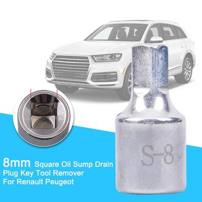 1/2/3/4/5/10 Stück 5-Punkt 5-Zahn Ölwanne Schraubenschlüssel 8mm 3/8" Antrieb Vanadiumstahl Getriebeöl Ablasswerkzeug für Peugeot Renault