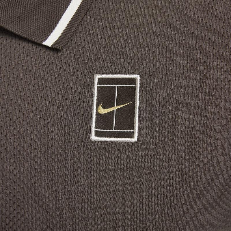 Nike Heritage Polo Shirt Men's Baroque Brown FQ2102-237
