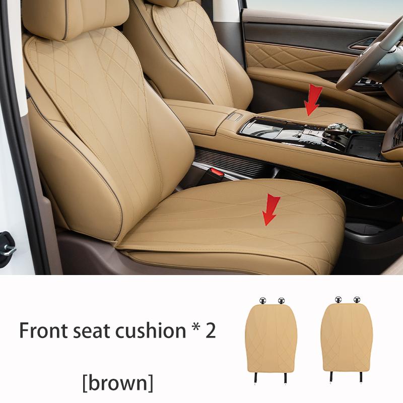 For DENZA D9 2025 2025 Car seat cover cushion leather breathable Protective pad Anti wear car seat protection accessorie