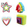 5 Pcs DIY Fondant Mould Baking Mold Cake Cookie Decorating Sugarcraft Tool Set