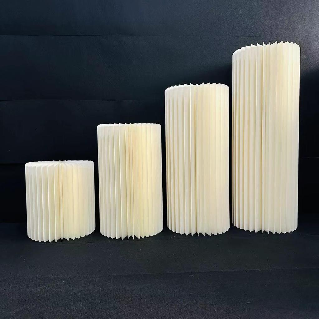 Folding Roman Column Dessert Table & Aisle Marker for Wedding Décor