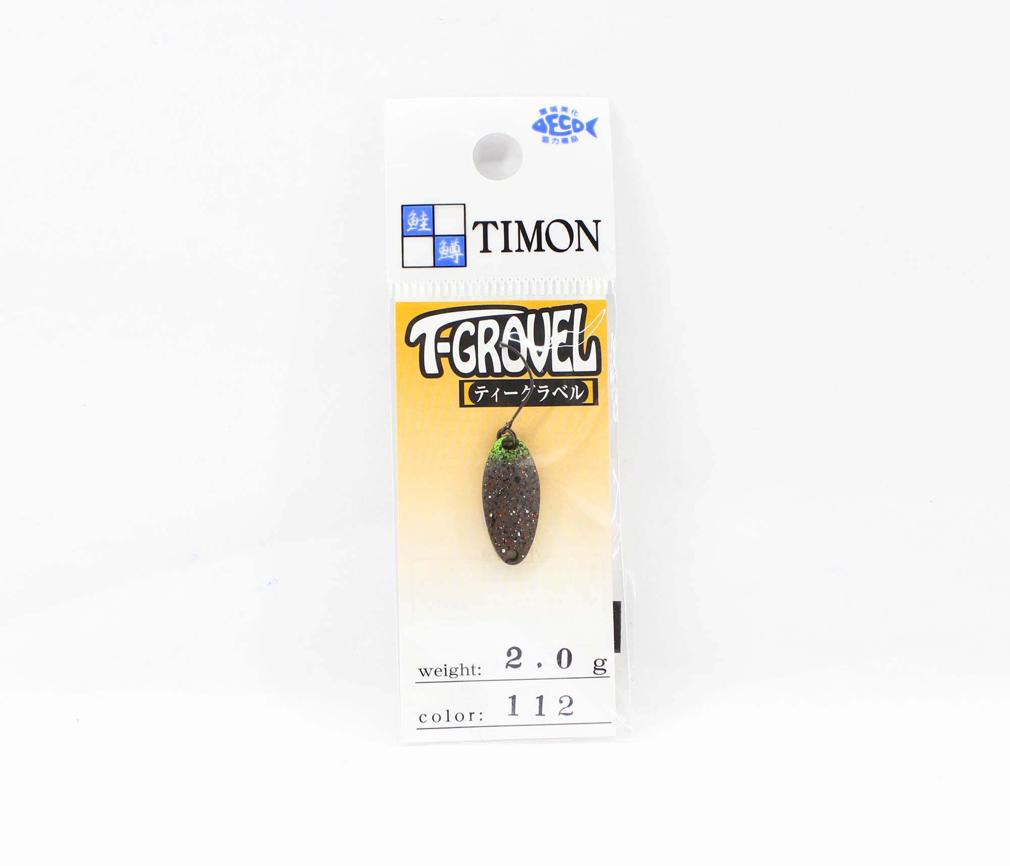 

Jackall Блесна для ловли форели Timon T Grovel 2,0 грамма 112 Pell Green (3838)