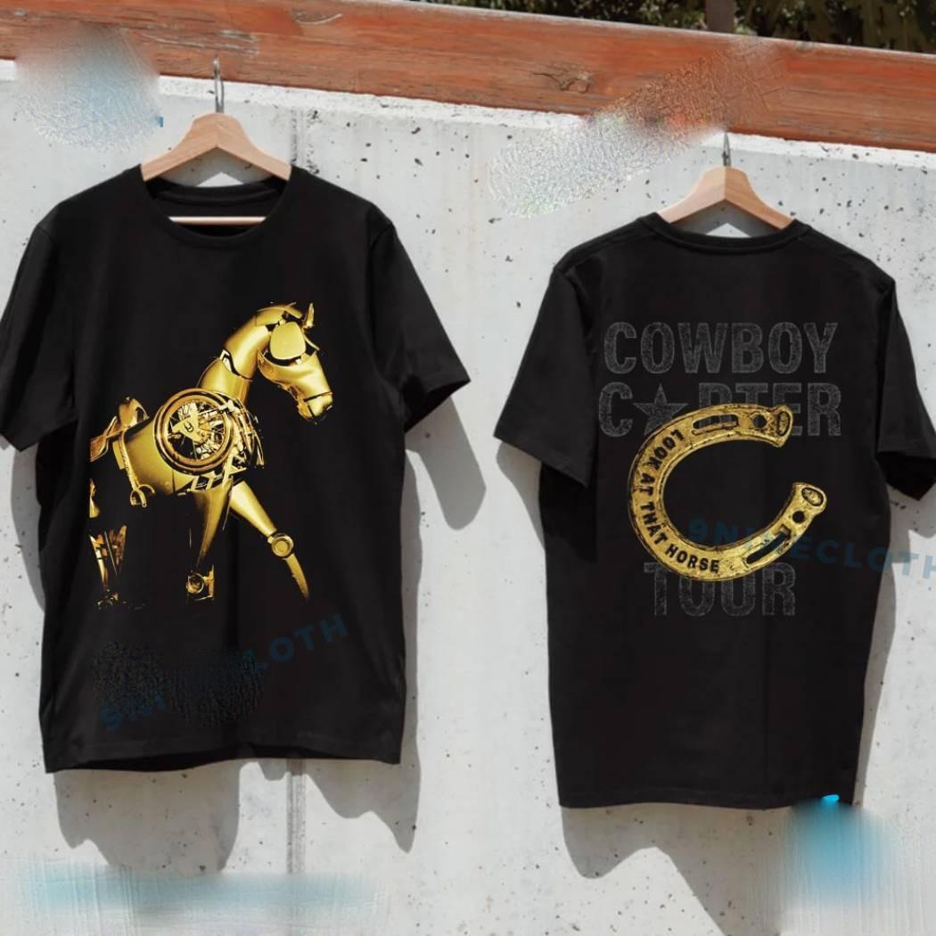 Beyonce Horse Gold Chardonneigh Unisex T-shirt All Size S-3XL M