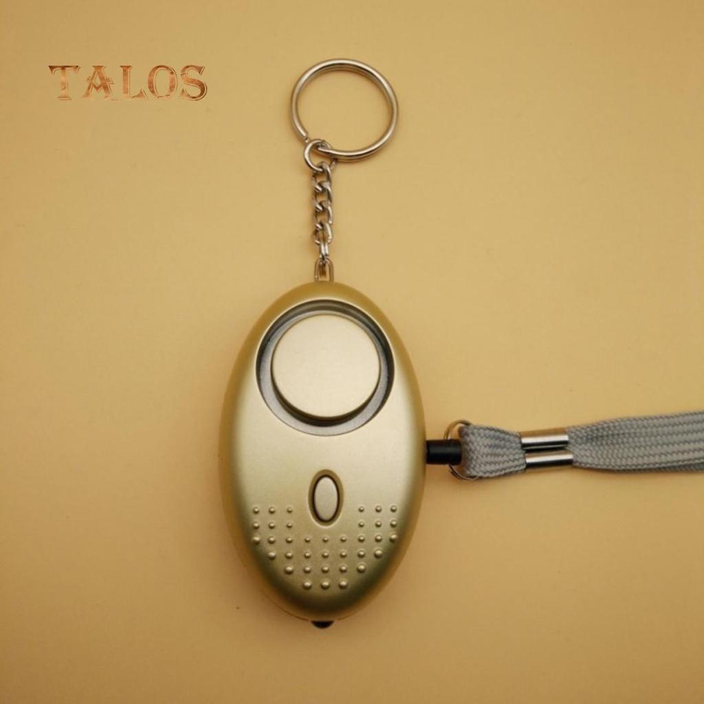 Portable Safety Alarm Loud Sound 130dB LED Light Anti-Theft for Women Girl