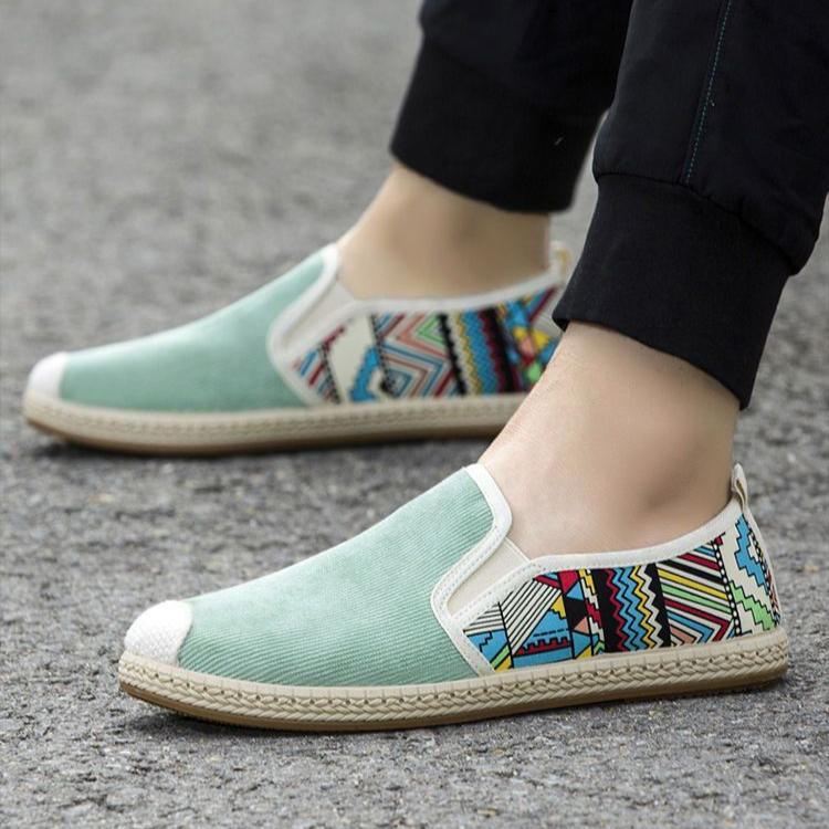Canvas Shoes Cloth Shoes Men's Canvas Shoes Handmade Canvas Shoes