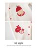 Year of the Horse Newborn Pure Cotton Romper - Red, Class A, for Spring, Autumn, New Year, and Winter
