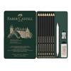 Faber-Castell Pitt Matte Pencil Set, Graphite Sketch Set, 11 Pieces, 8 Graphite Pencils, Drawing Accessories [Official Japanese Product]