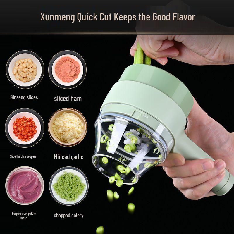 Wireless Electric Mini Vegetable & Garlic Chopper
