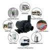 DC12/24V Brushless Motor Water Pump, 1000L/H, 8M Head 1/2" Submersible Pump, Shower Booster Pump, IP68,pagoda Joint