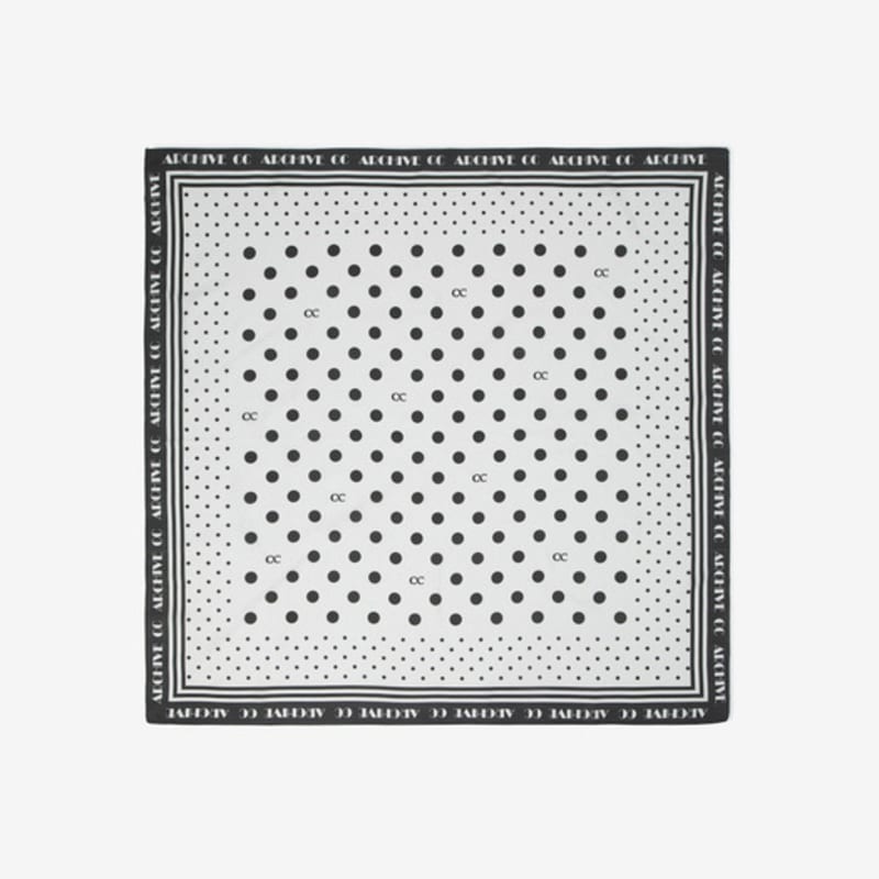 CC collect silk printed square scarf IV_C254PHA001