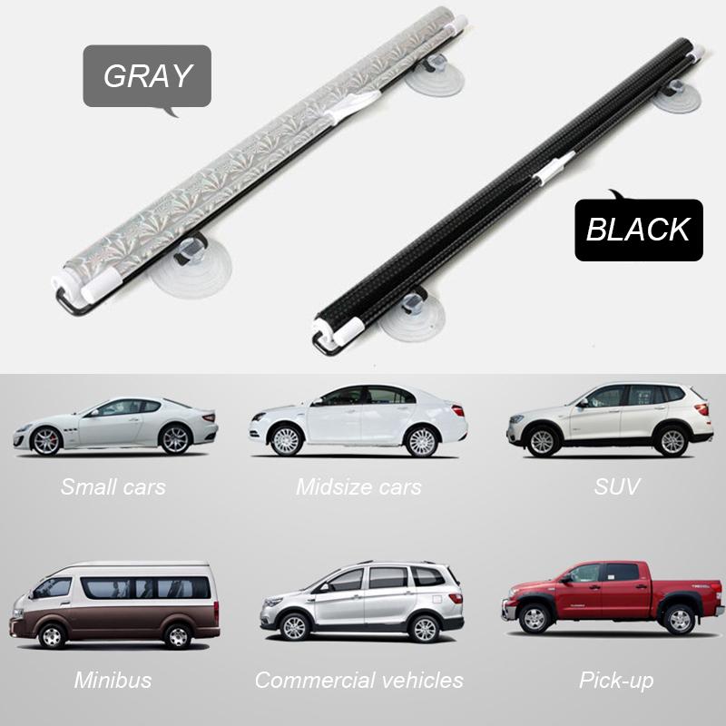 SEAMETAL Car Windshield Sun Shade Front Window Sun Protection Cover Suction Cup Sunshade Aluminum Foil UV Reflection Curtain