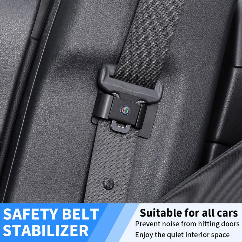 2026 Hot Alfa Romeo Car Seat Belt Anchor Holder Stabilizer Fastener Clip Auto Interiors For Alfa Romeo 4C 159 166 Spider Giulia