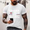Men's Funny Letter Print Casual Loose Fit Graphic Tee Shirt for Everyday Wear