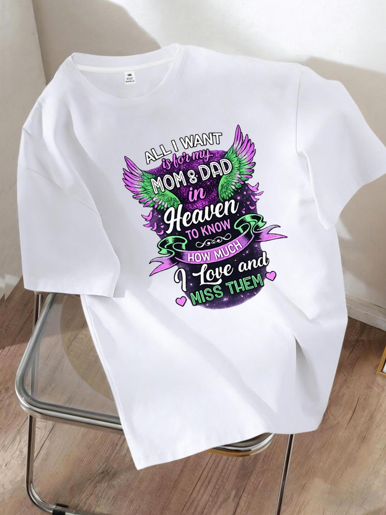 2026 Trendy Letter Print Womens Crew Neck TShirt Summer Casual Short Sleeve Top Fashionable Versatile S