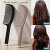 Portable Anti-Static Coffee Grounds Comb Oil-removing Tangle-free Fluffy Comb Hair Comb Create Smooth and Beautiful Hair