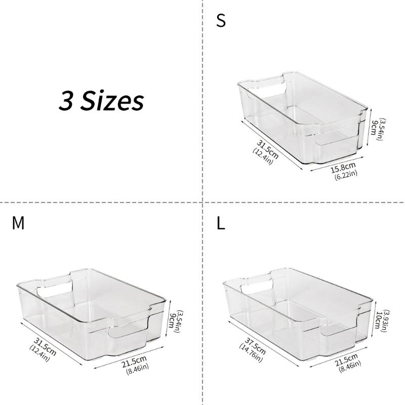 Refrigerator Organiser Container With Striped Pattern Nonstick Surfaces Airtight Space Saving Food Preservation Box