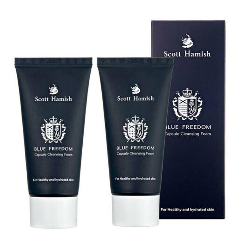 Scott Hamish Blue Freedom Capsule Cleansing Foam 150ml 2-pack single type