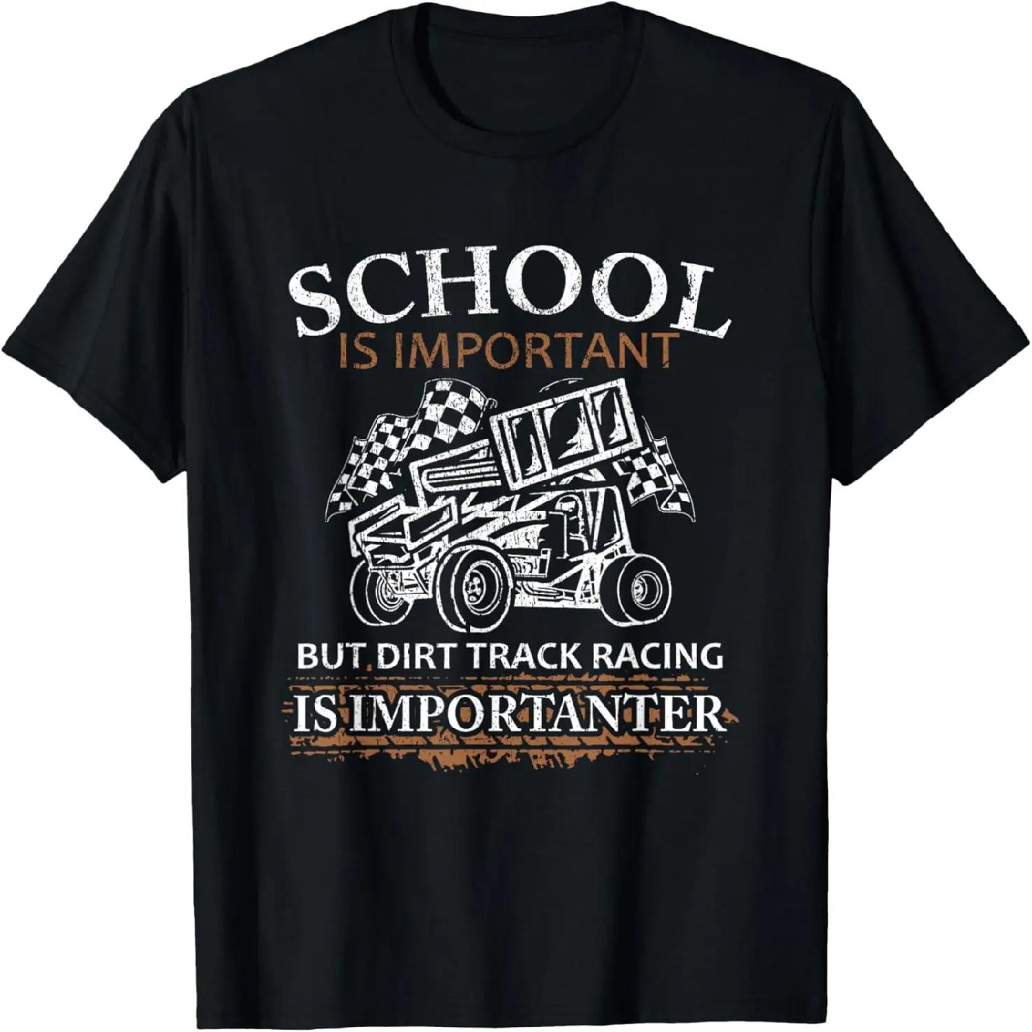 School Is Important But Dirt Track Racing Is Importanter T-Shirt XXXXXL разноцветный