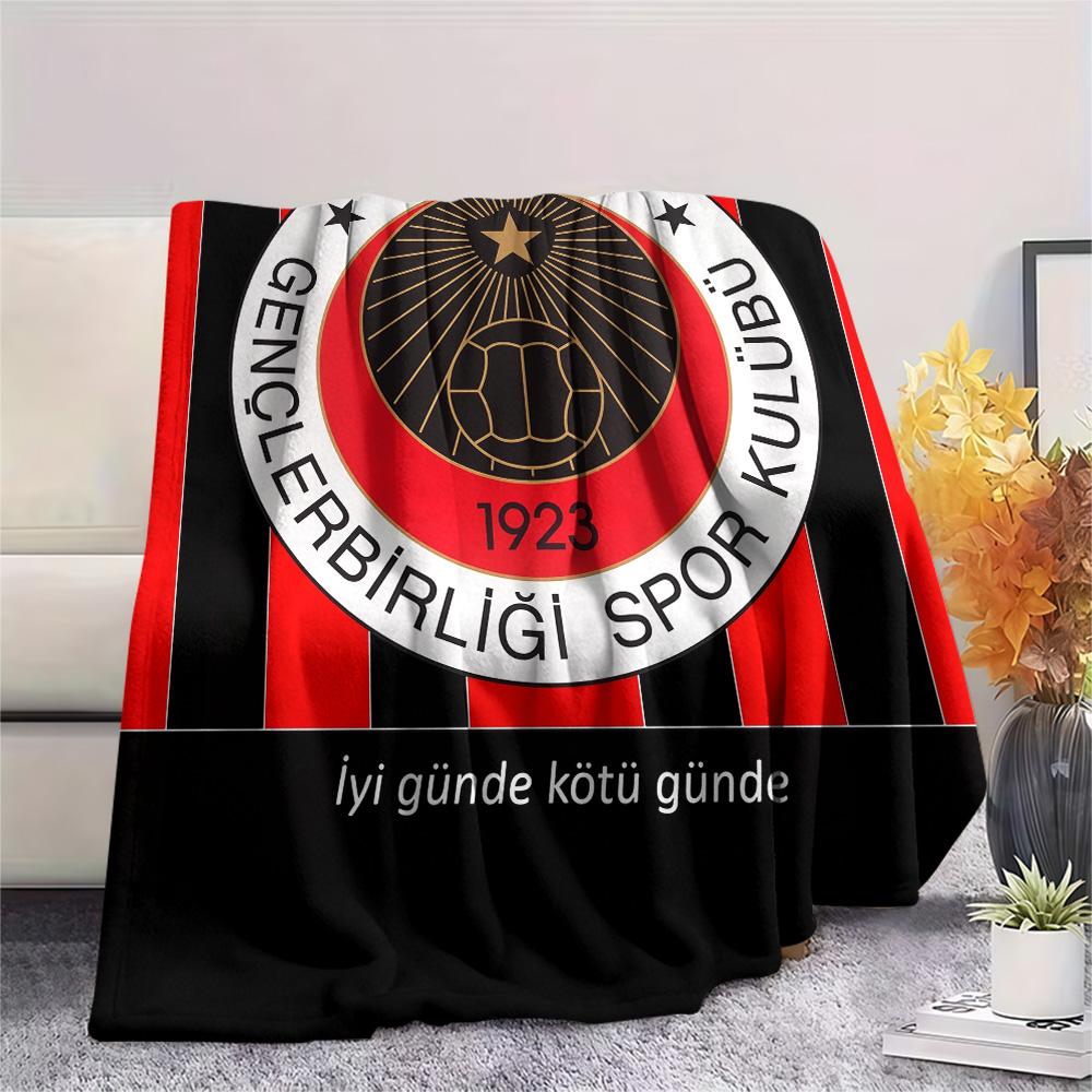 Gençlerbirliği S.K.  Print Flannel Blanket, High quality Comfortable for All Seasons, Home Decor, Warmth and Comfort