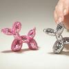 Disco Dog Ornament, Maximalist Balloon Dog Statue for Dog Mom & Dog Dad, Aesthetic Disco Ball Decor, Preppy Apartment Home Decor, Cute Room Decor &