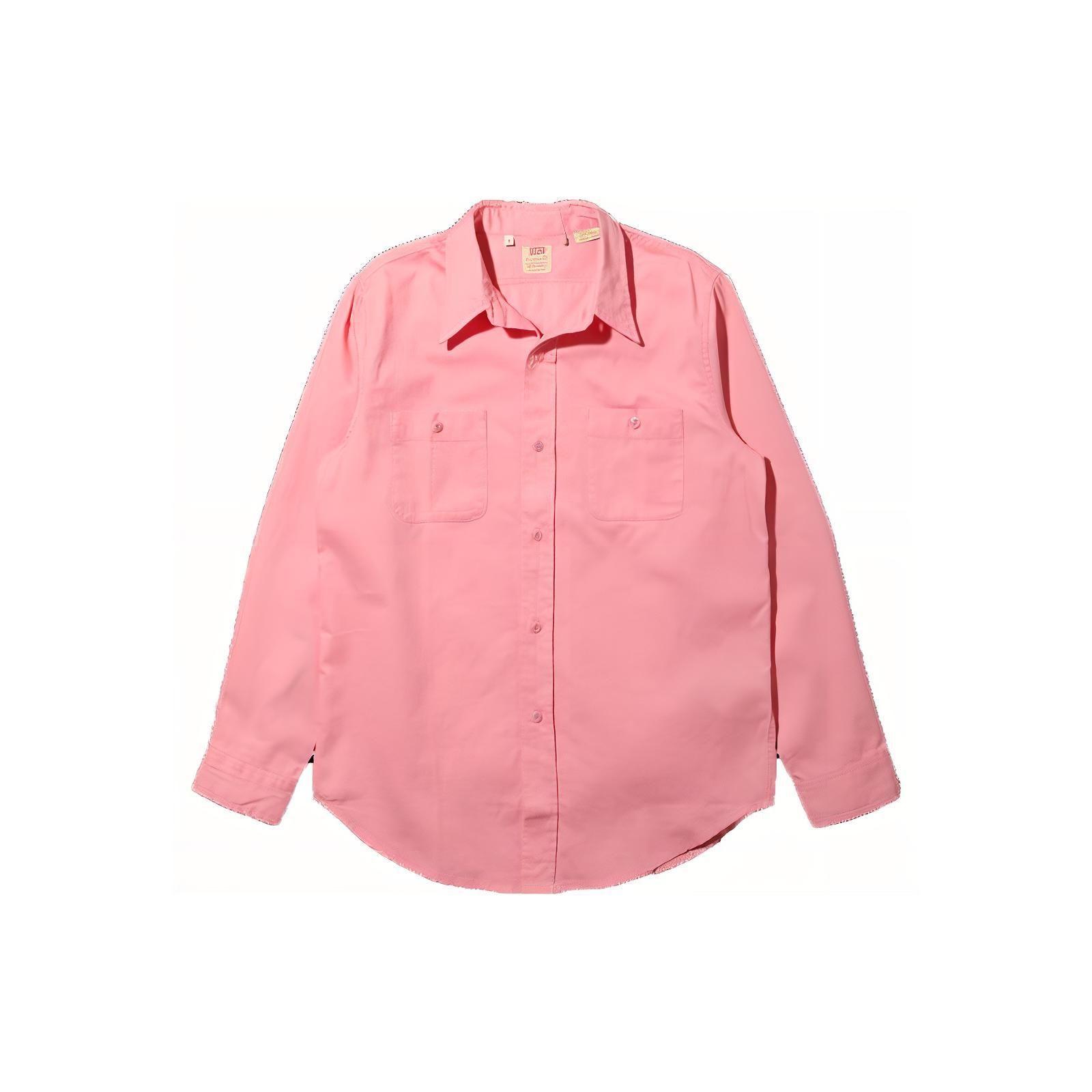 

Levis Однотонная Винтажная Повседневная Рубашка с Длинным Рукавом Мужские рубашки Розовый 84532-0000 M