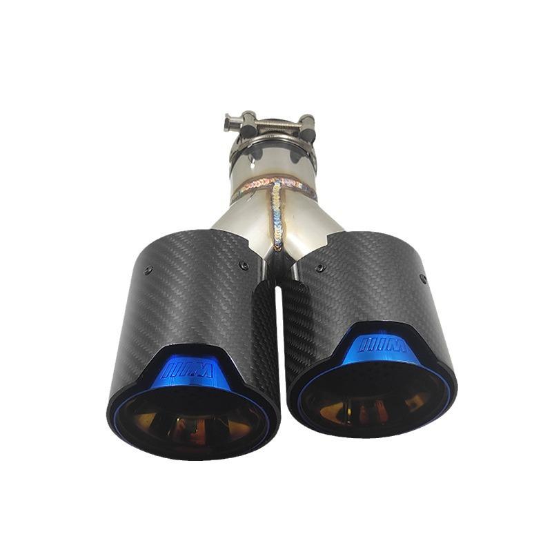 BMW Series Suitable Modified Four-Outlet Stainless Steel Carbon Fiber Exhaust Tailpipe for X3X4535