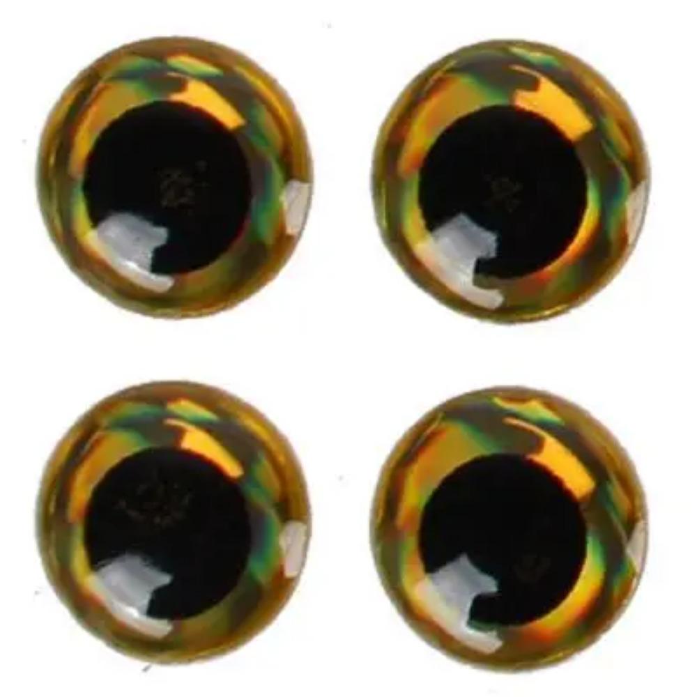 100pcs/lot Fishing Lure 3D Eyes Diameter 3mm-10mm Simulation Fly Fishing Minnow Crank Bait Artificial DIY Eye Fishing Tackle