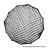 60cmCelsius 23.6in Quick Release Parabolic Softbox Foldable Softbox with Bowen Mount   Grid for Photography Studio Photography Portrait Live S