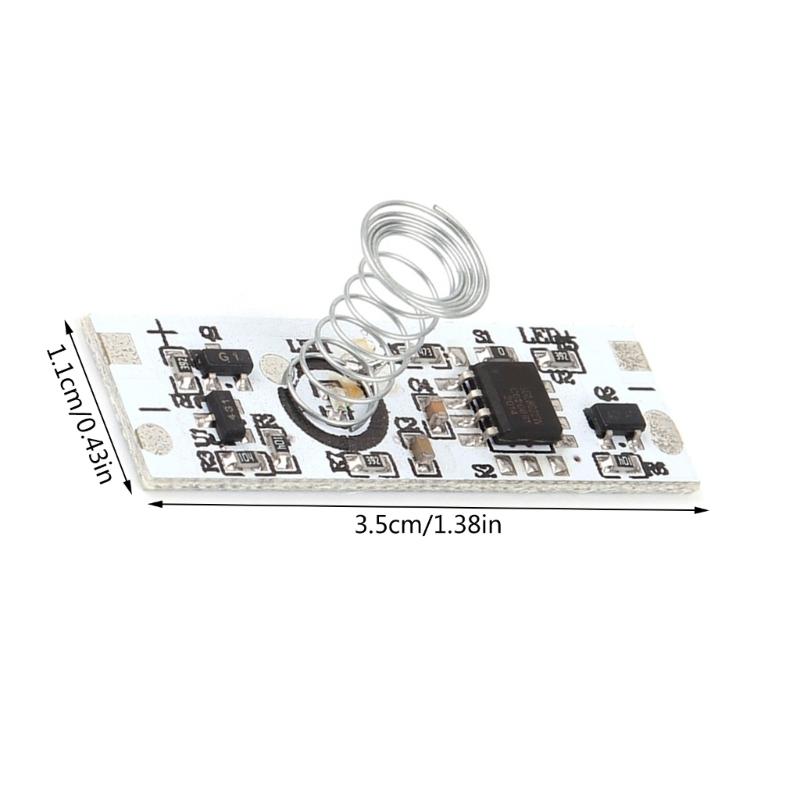 Automatische Schaltermodule Touch-Steuerungsmodule Einfach zu bedienen für Schrank-LED-Streifen Verbessern Sie Ihr Beleuchtungserlebnis