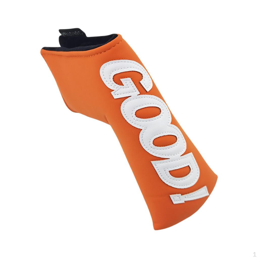 Golf Blade Putter Head Cover Schläger Schutzhülle Modische Plüschfutter-Wrap Sleeve für