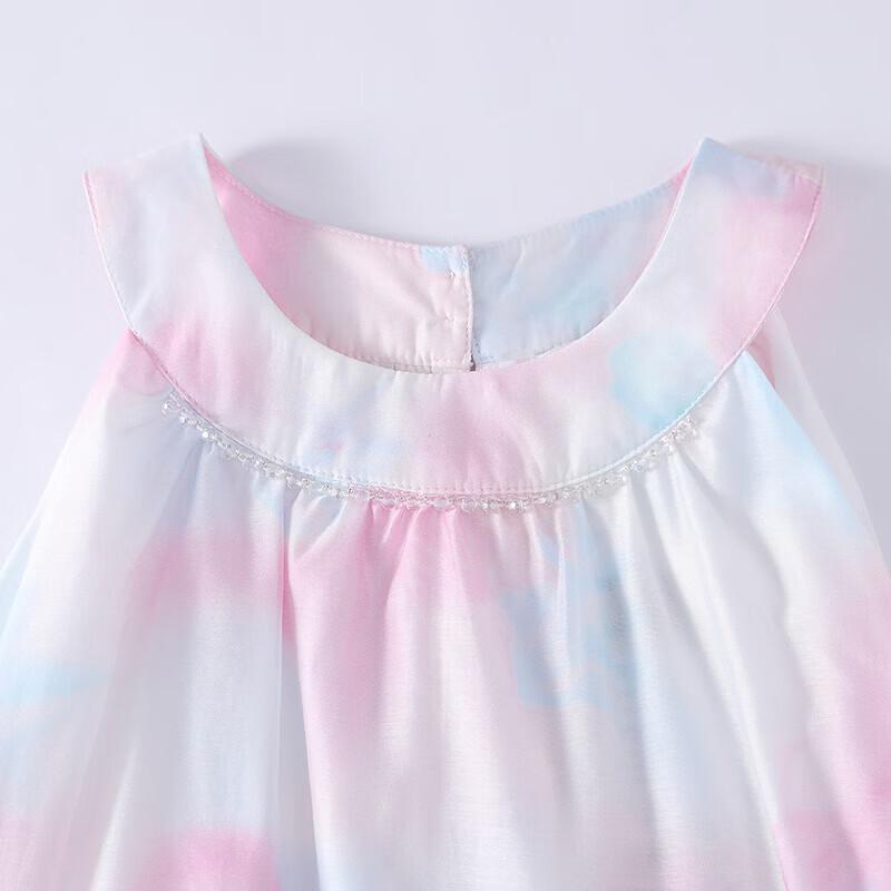Annil Girls' 2026 Summer Sleeveless Princess Dress